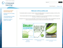 Tablet Screenshot of drury-online.com